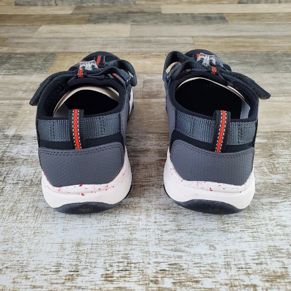 Keen Newport NEO H2 Youth Sandals Sz 6 Magnet Hook & Loop Lace-Lock Bungee